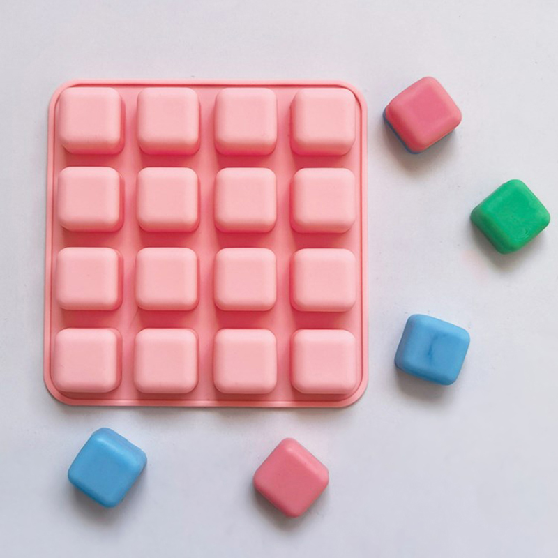 Soap Making Jelly - ● Forma de Silicone Quadrada com