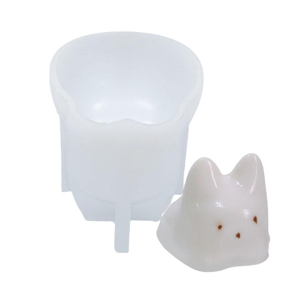Soap Making Jelly - Molde de Silicone 3D de Gato