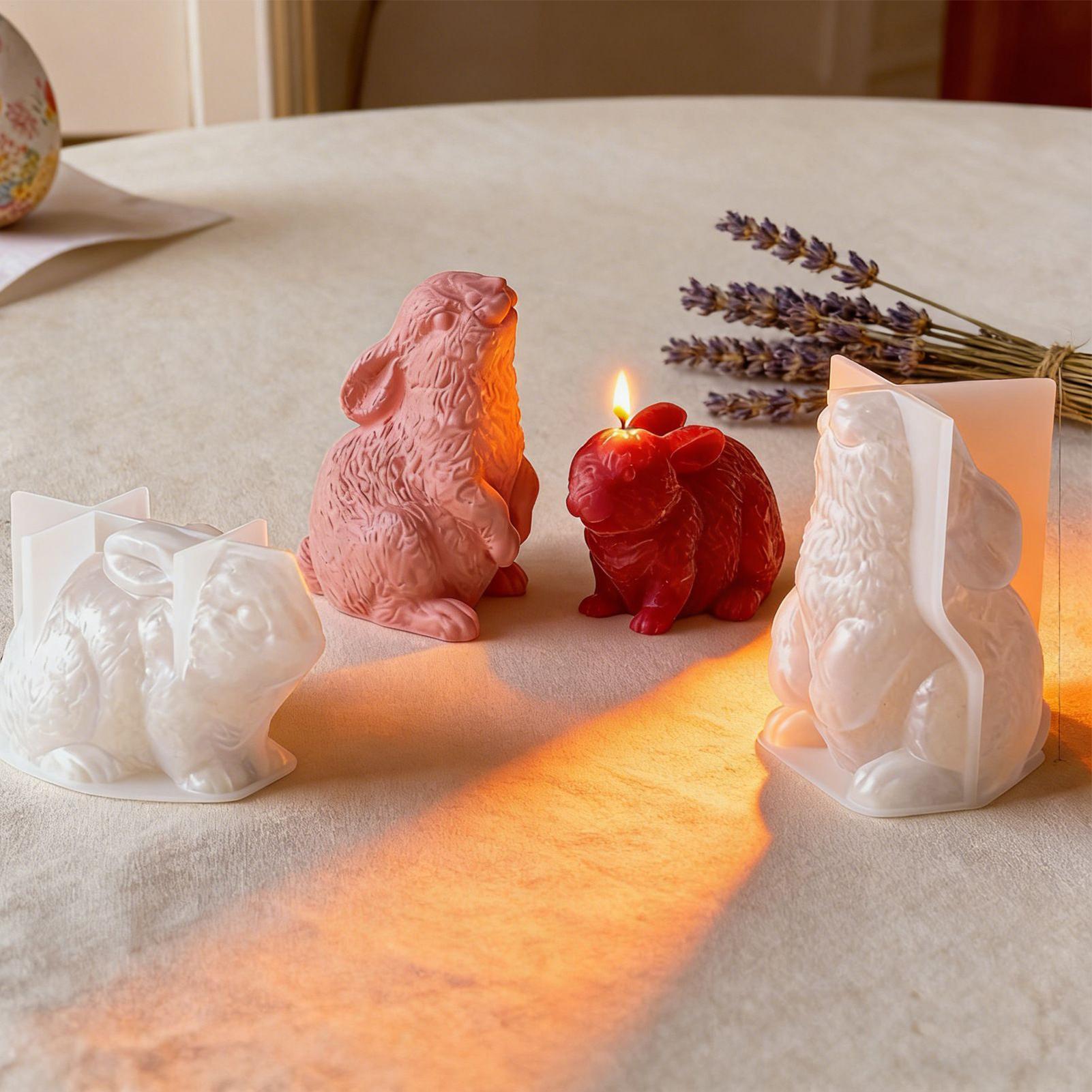 Molde de silicone de coelho 3d - Soap Making Friends avaliação e preço