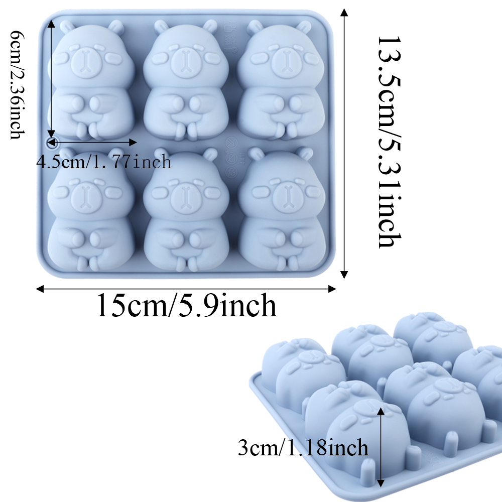 1 Forma de silicone para bolos - Soap Making Jelly avaliação e preço