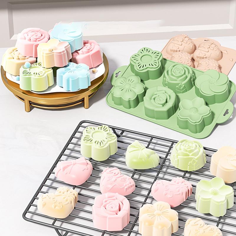 Molde de silicone SU Flower, 6 - Soap Making Jelly avaliação e preço