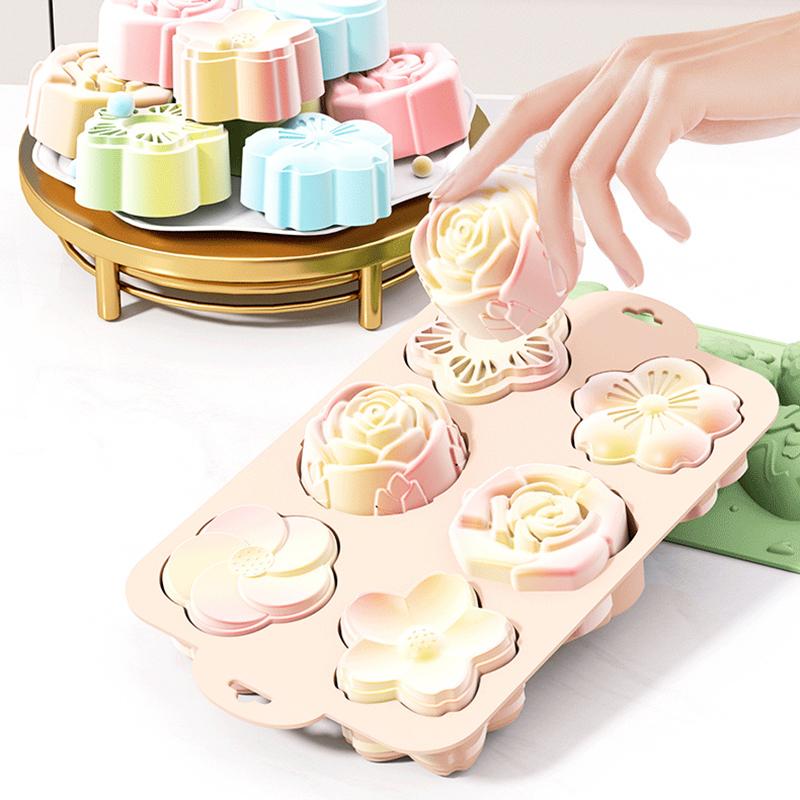 Molde de silicone SU Flower, 6 - Soap Making Jelly avaliação e preço