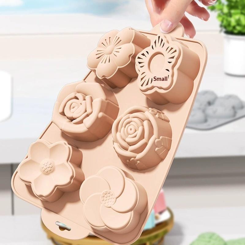 Molde de silicone SU Flower, 6 - Soap Making Jelly avaliação e preço